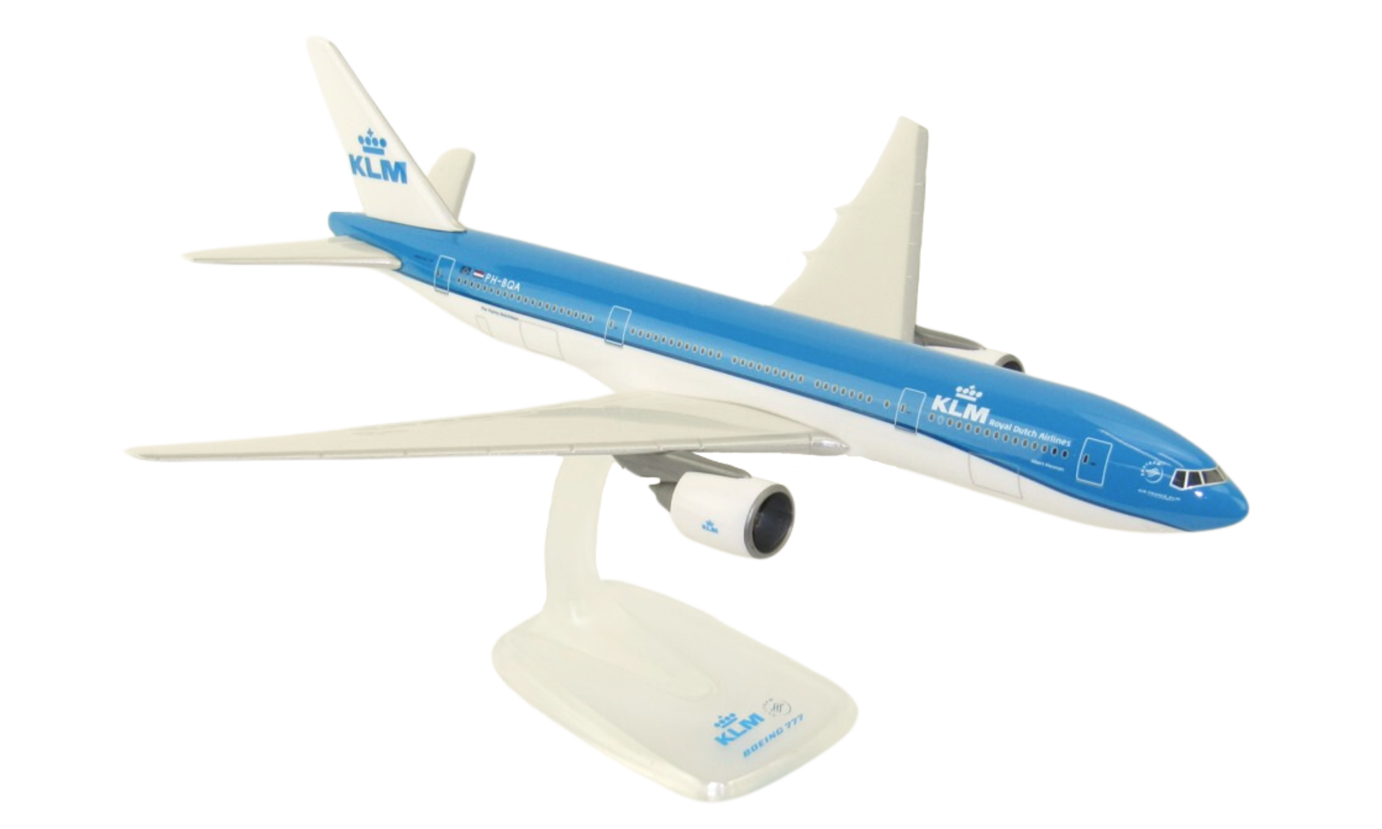 Maqueta Boeing B777-200 KLM PH-BQA "Albert Plesman"